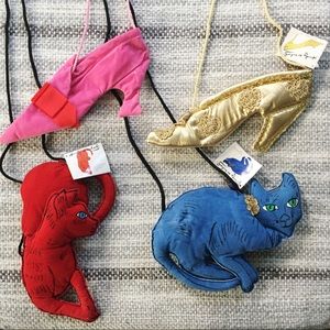 Andy Warhol Cat + Shoe Bags Set of 4